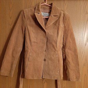 Women's suede jacket
